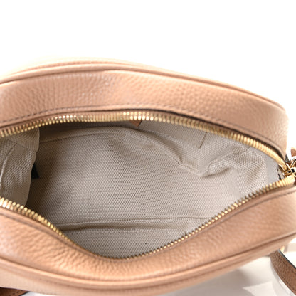Gucci Pebbled Calfskin Small Soho Disco Bag Rose Beige 5 of 9