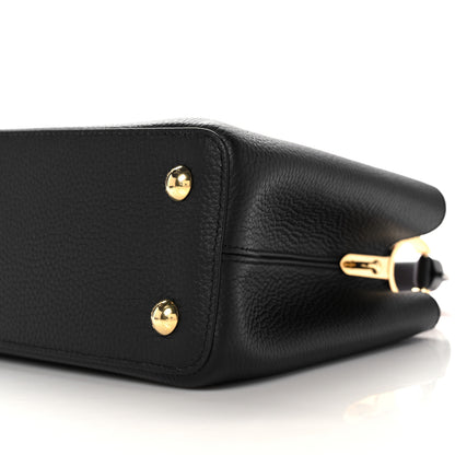 Louis Vuitton Taurillon Capucines PM Black Rose Berlingot 9 of 9