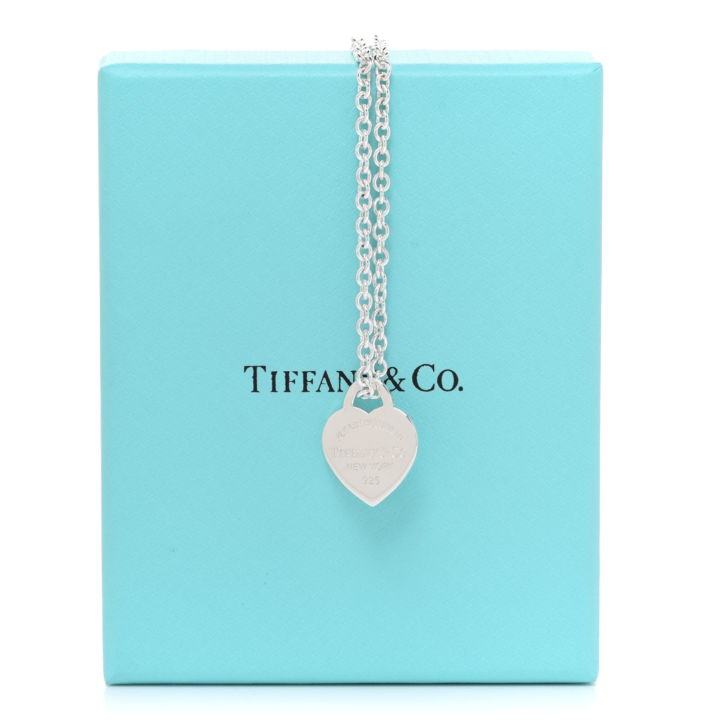 Sterling Silver Small Return to Tiffany Heart Pendant Necklace