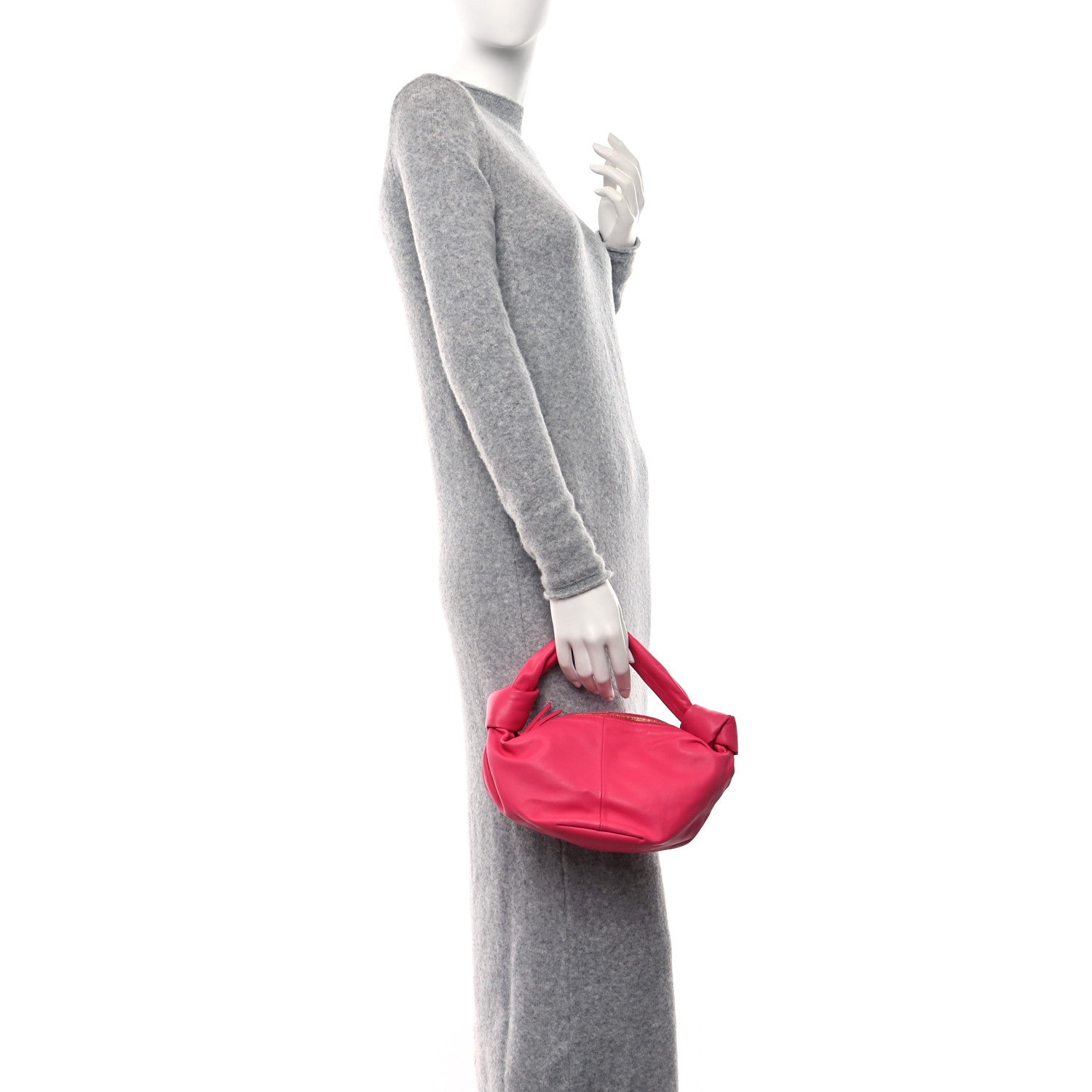 Bottega Veneta Calfskin Mini Double Knot Bag Lollipop 2 of 7