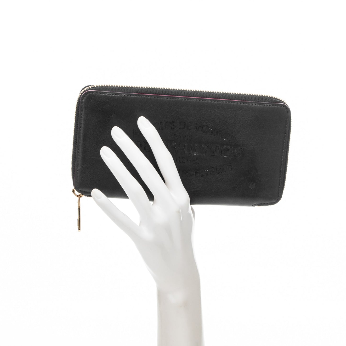 Veau Soie Iena Wallet Cobalt