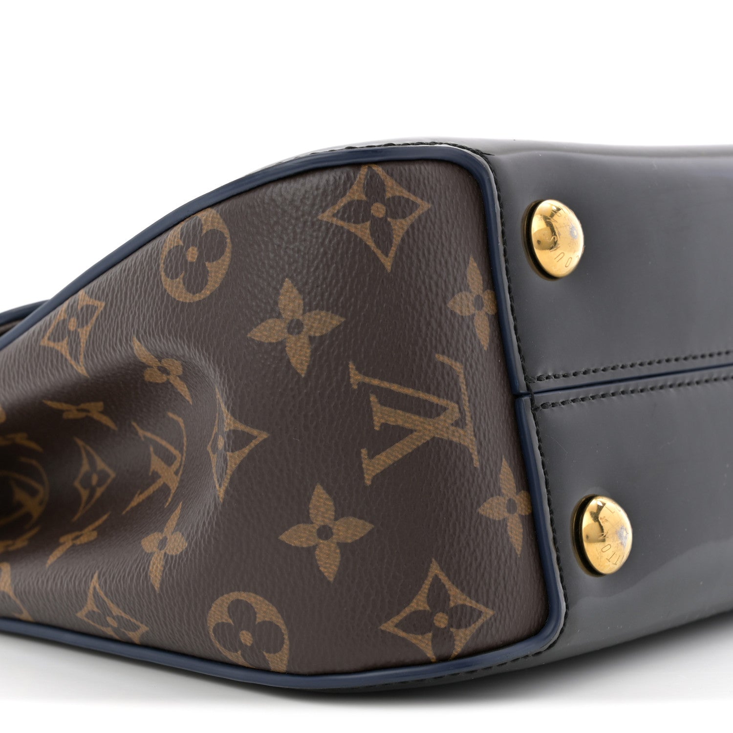 Louis Vuitton Patent Calfskin Monogram Cherrywood PM Black 1834122