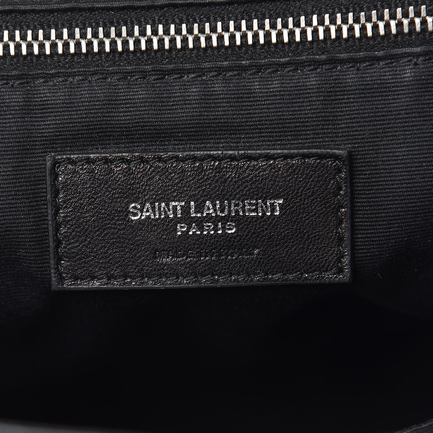 Calfskin Y Quilted Monogram Small Loulou Backpack Black