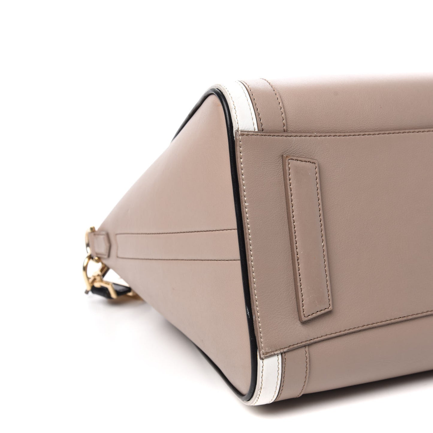 Calfskin Medium Tri-Color Antigona Beige Black White