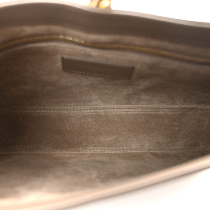 Saint Laurent Smooth Calfskin Le 5 A 7 Hobo Taupe 5 of 12