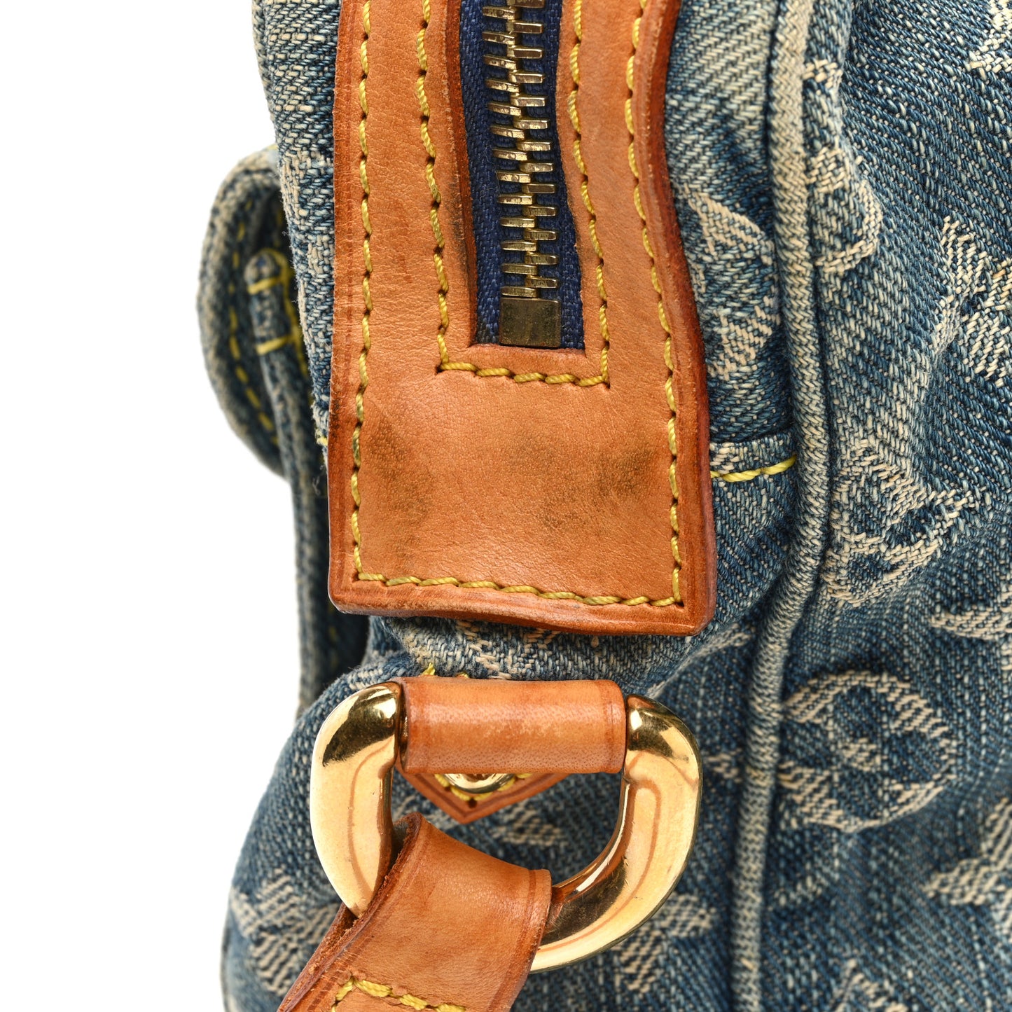 Denim Camera Bag Blue