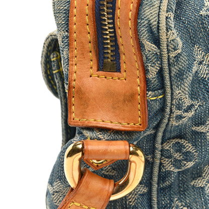 Louis Vuitton Denim Camera Bag Blue 10 of 12