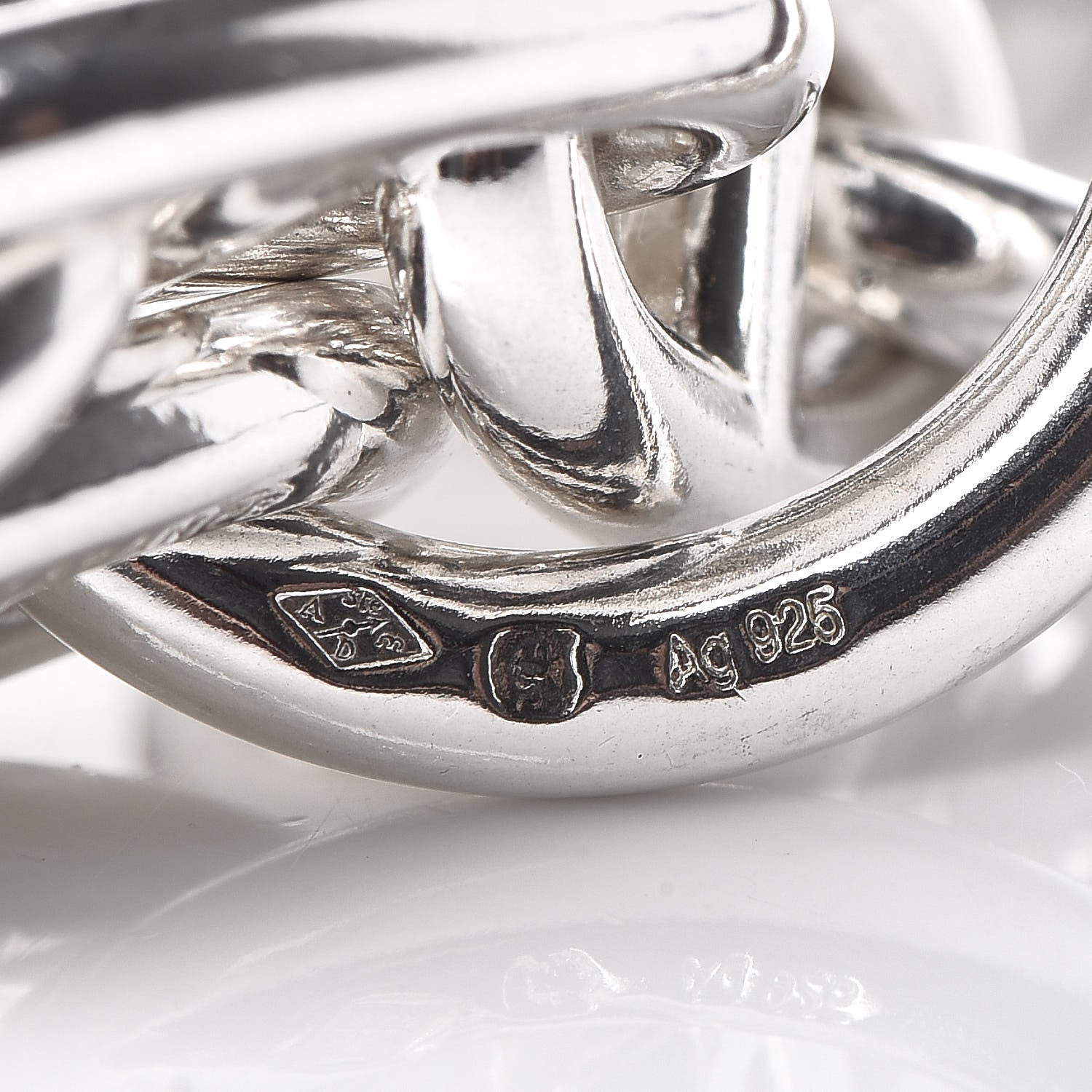 Hermes Sterling Silver Small Chaine D'Ancre Bracelet 4 of 5