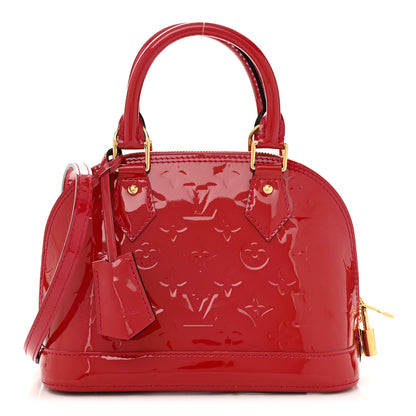 Louis Vuitton Vernis Alma BB Rose Indien 1 of 9