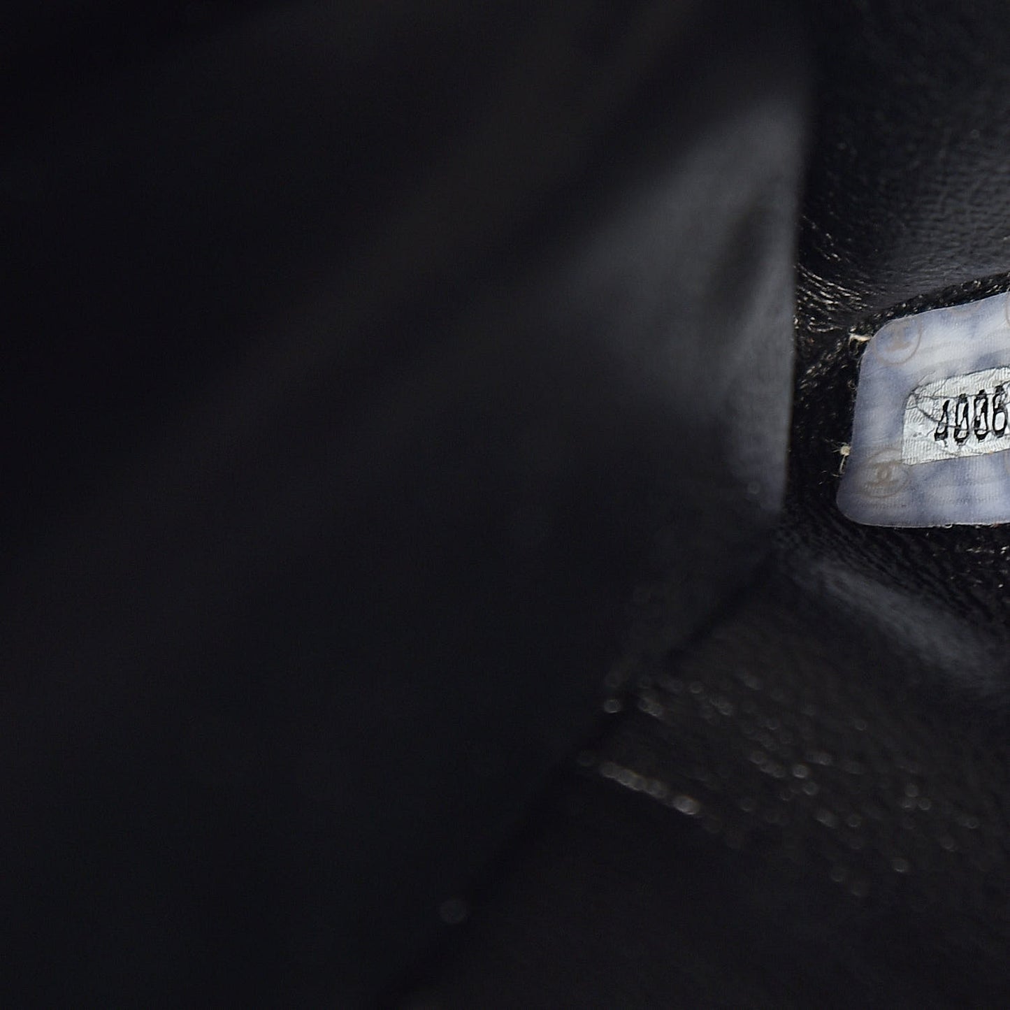 Lambskin CC Shoulder Bag Black