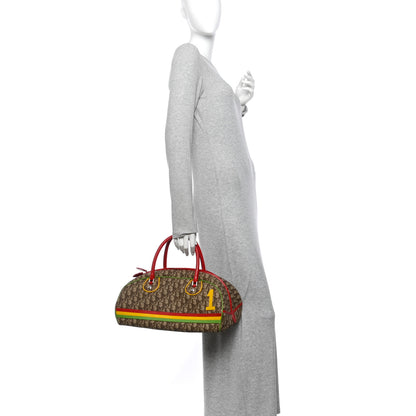Christian Dior Monogram Rasta Bowler Beige 2 of 11