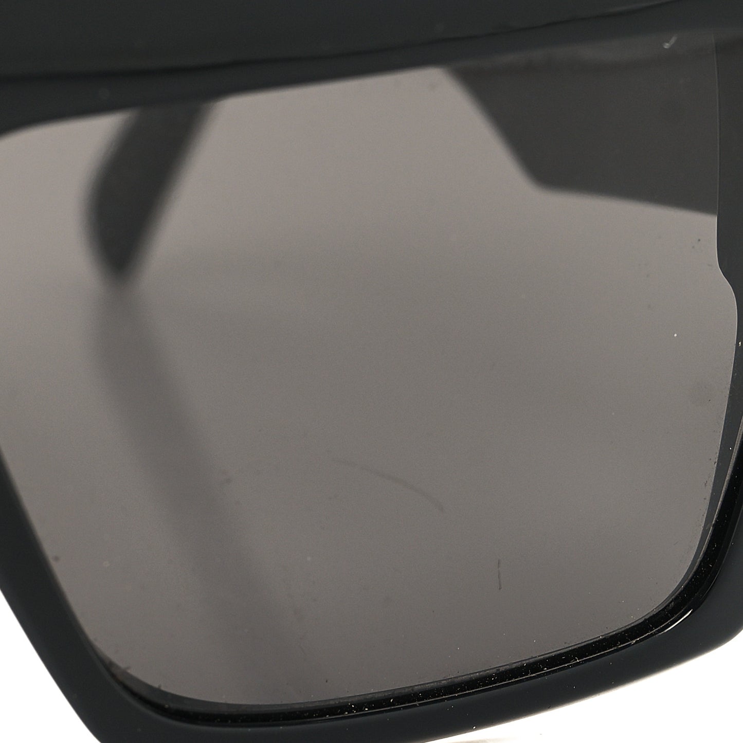 Acetate Flat Top Rectangular Sunglasses CL400921 Black