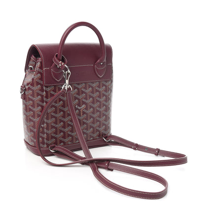 Goyard Goyardine Calfskin Mini Alpin Backpack Bordeaux 2 of 8