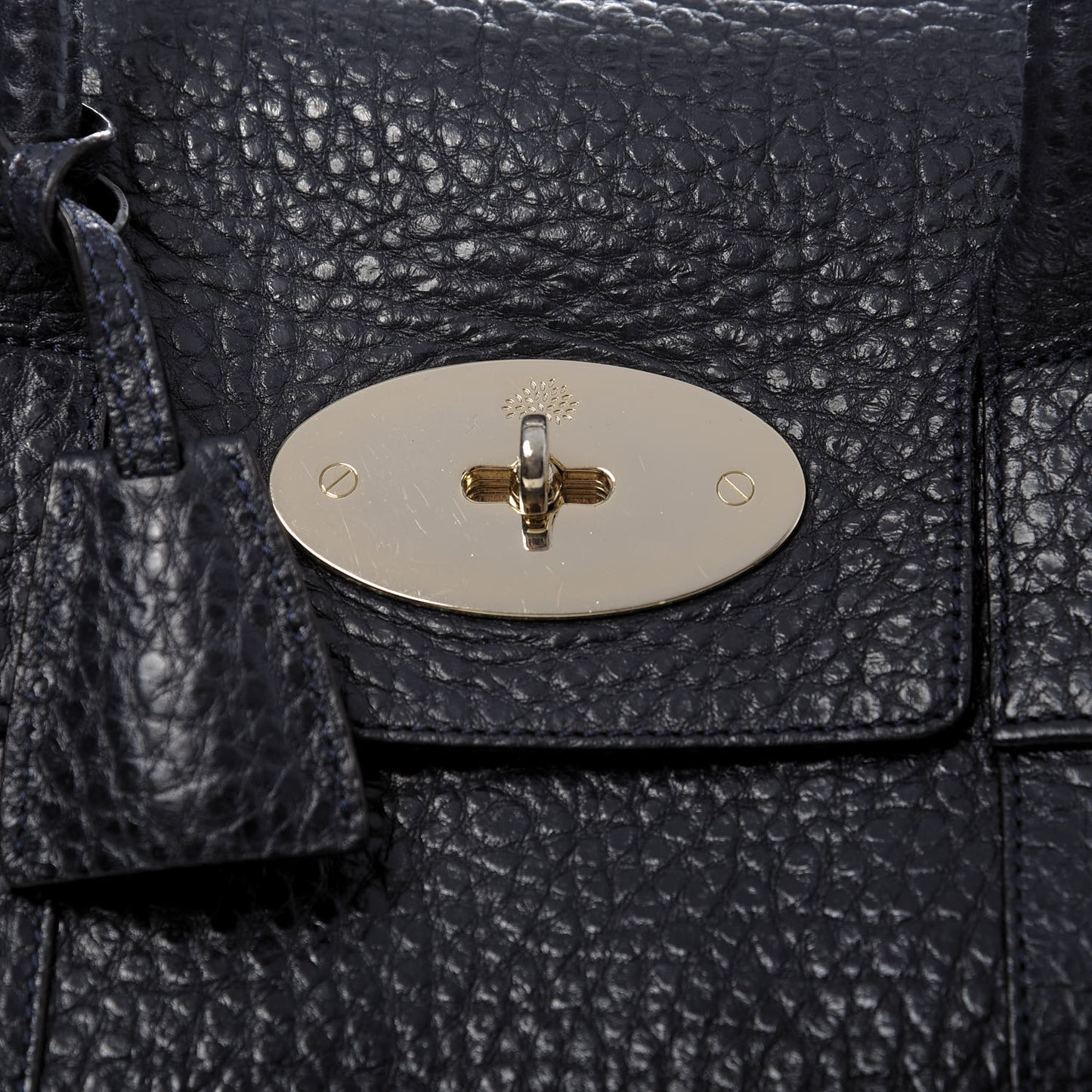 Large Grain Nappa Bayswater Navy