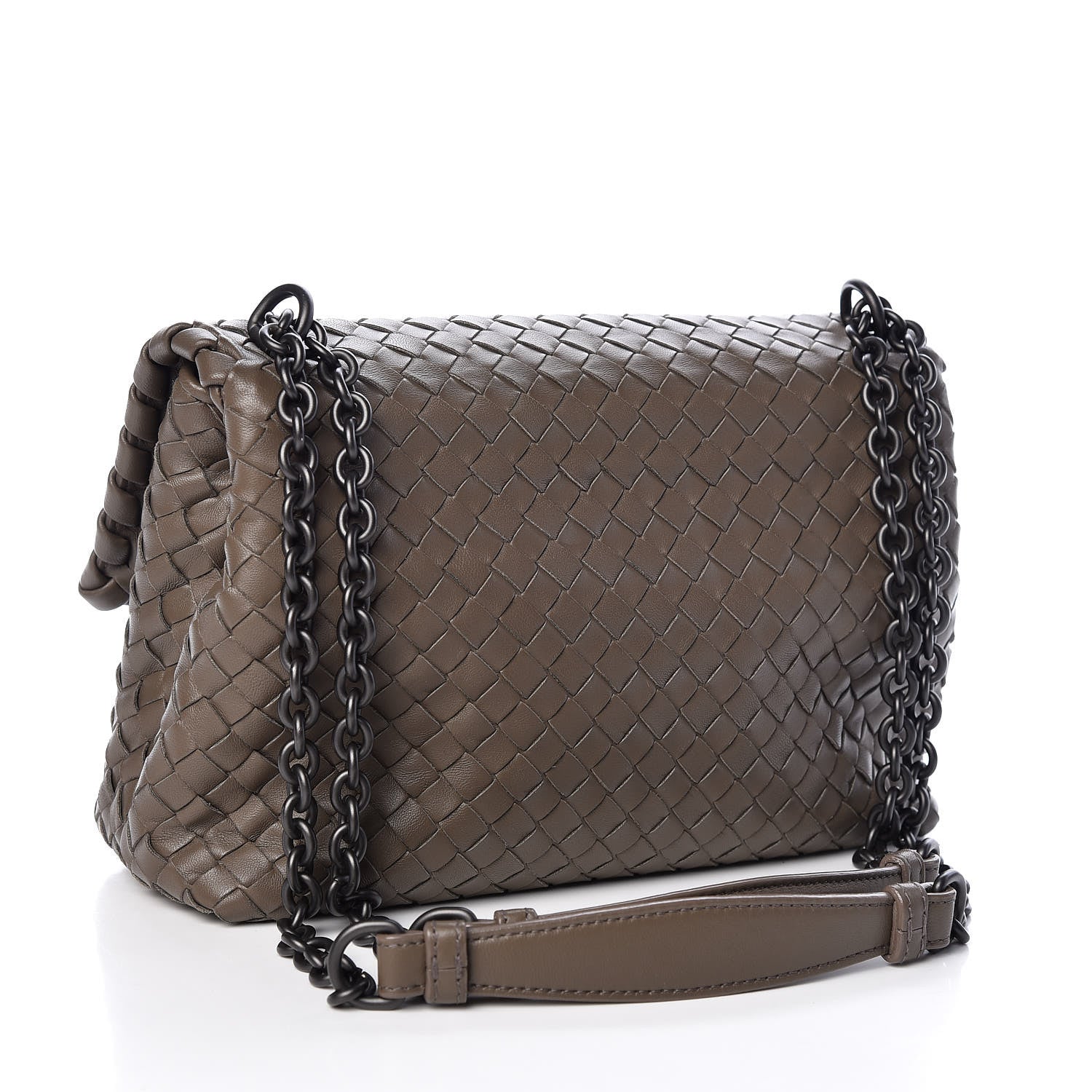 Bottega Veneta Nappa Intrecciato Small Tower Olimpia Bag Shadow 3 of 10
