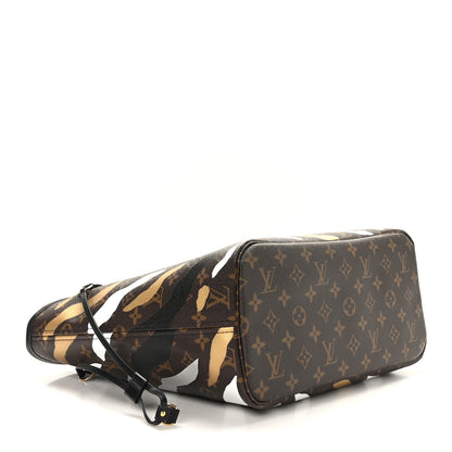 Louis Vuitton x LoL Monogram Neverfull MM Gold Silver 7 of 9