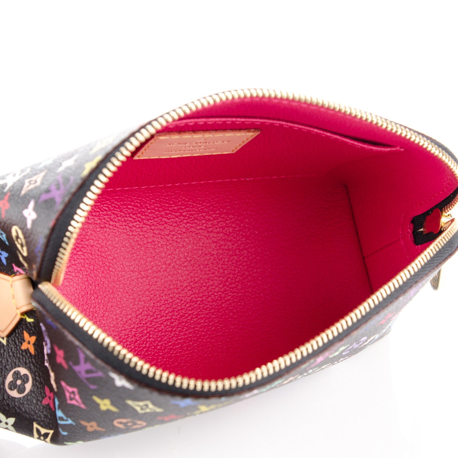 Louis Vuitton Monogram Multicolor Cosmetic Pouch Black Grenade 5 of 6