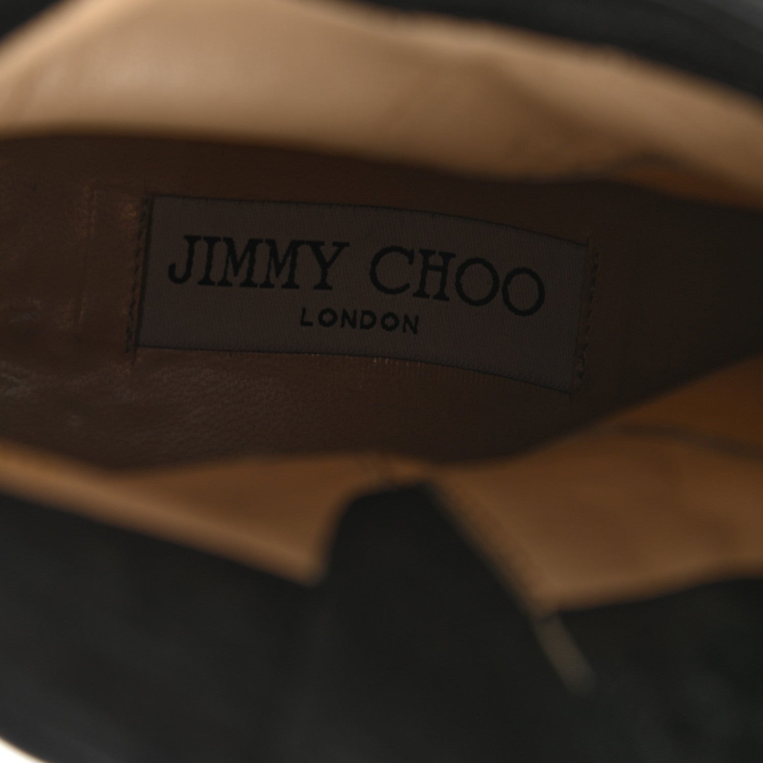 Jimmy Choo Lambskin Biker Boots 38 Black 7 of 8