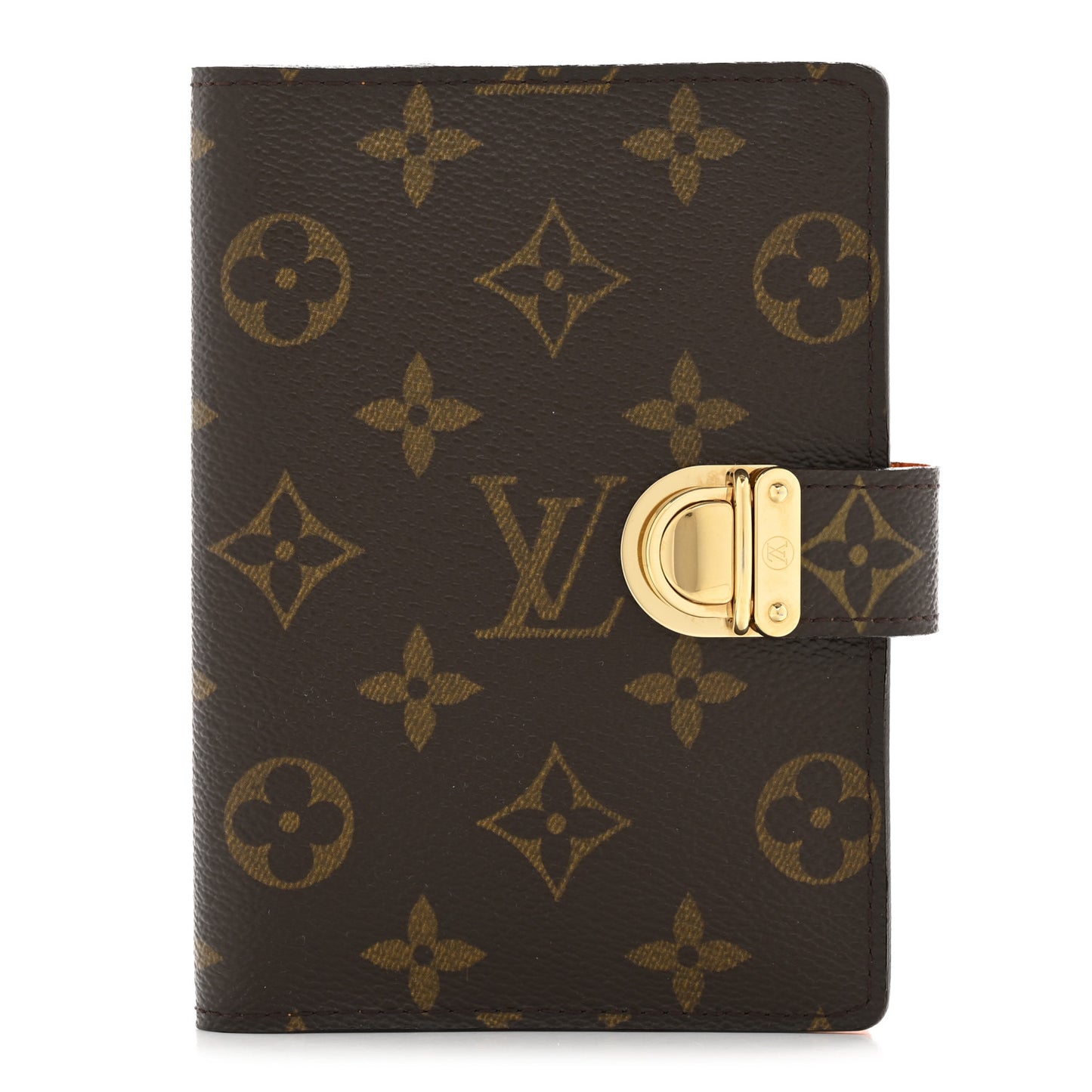 Monogram Koala Small Ring Agenda Cover Orange