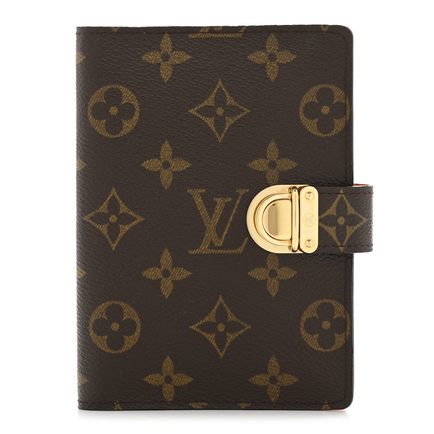 Louis Vuitton Monogram Koala Small Ring Agenda Cover Orange 1 of 9