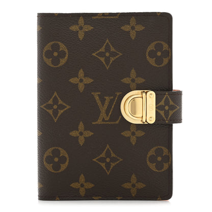 Louis Vuitton Monogram Koala Small Ring Agenda Cover Orange 1 of 9