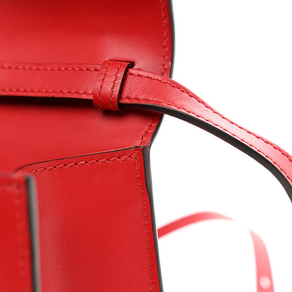 Gucci Calfskin Mini Sylvie Top Handle Bag Hibiscus Red 12 of 13