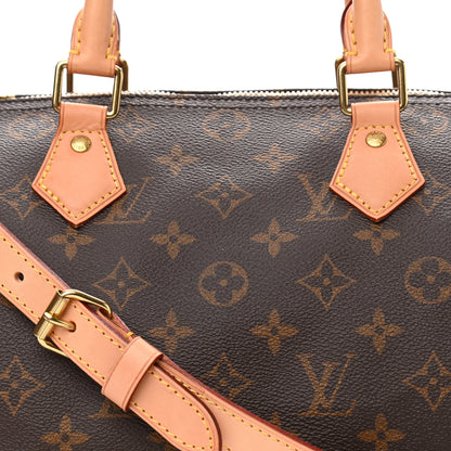 Louis Vuitton Monogram Speedy Bandouliere 30 8 of 11