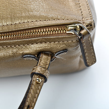 Givenchy Metallic Sugar Goatskin Mini Pandora Gold 20 of 25