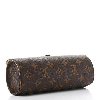 Louis Vuitton Monogram 3 Watch Travel Case 3 of 10