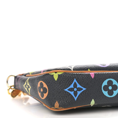 Louis Vuitton Monogram Multicolor Pochette Accessories Black 8 of 11