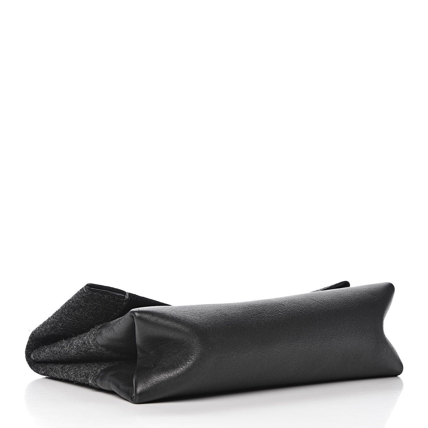 Calfskin Felt All Soft Pouch Grey
