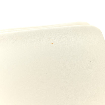 Celine Lambskin Large Trio Crossbody Bag White 15 of 18