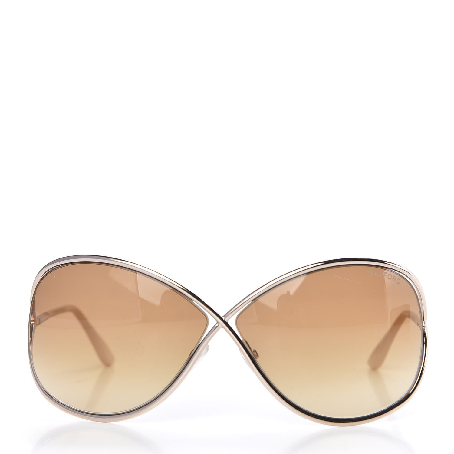 Tom Ford Miranda Crossover Sunglasses TF130 Gold 2 of 8