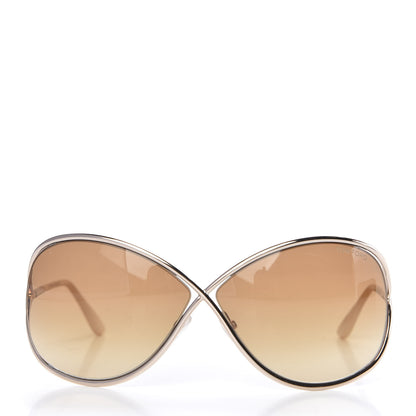 Tom Ford Miranda Crossover Sunglasses TF130 Gold 2 of 8