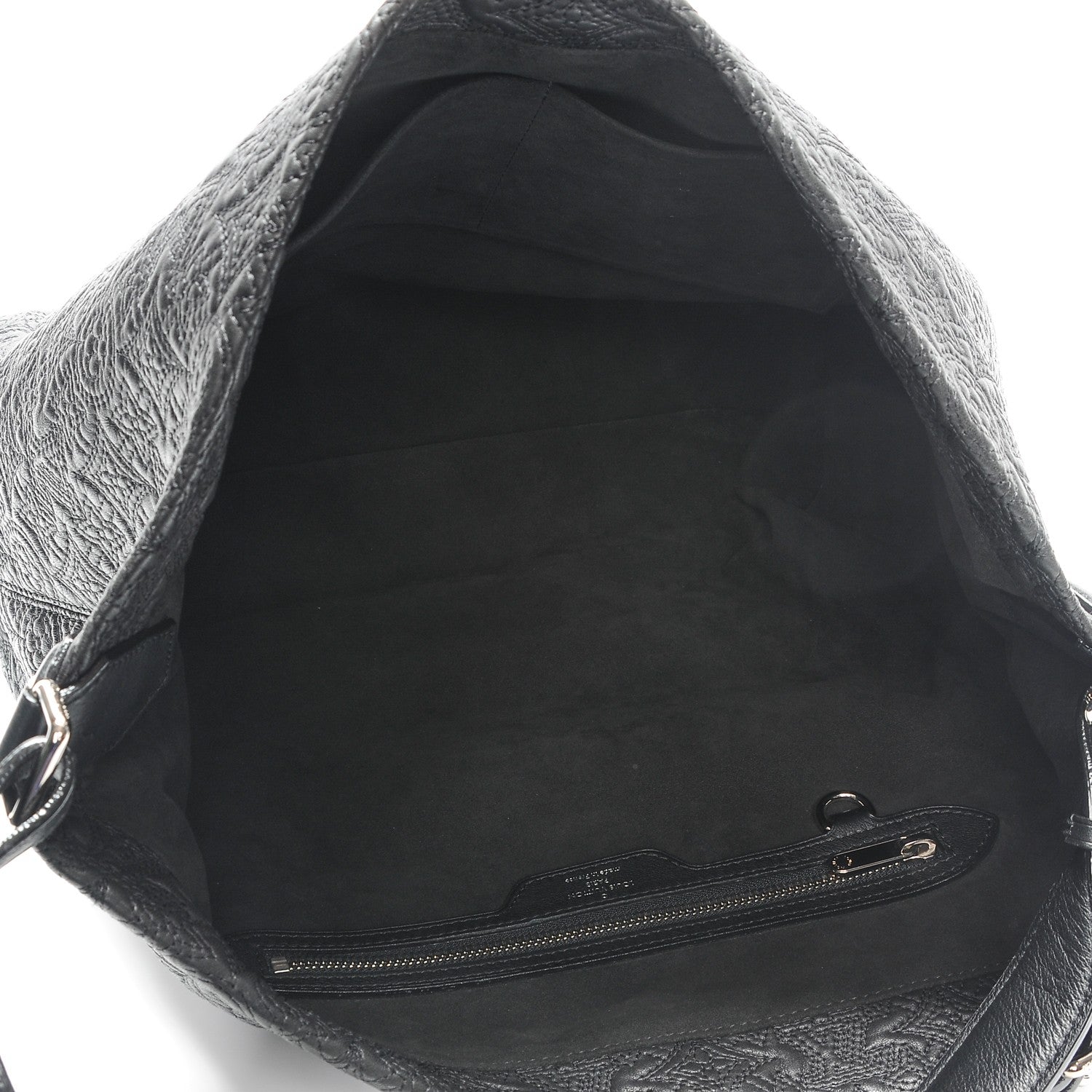 Louis Vuitton Monogram Lambskin Antheia Hobo PM Black 5 of 8