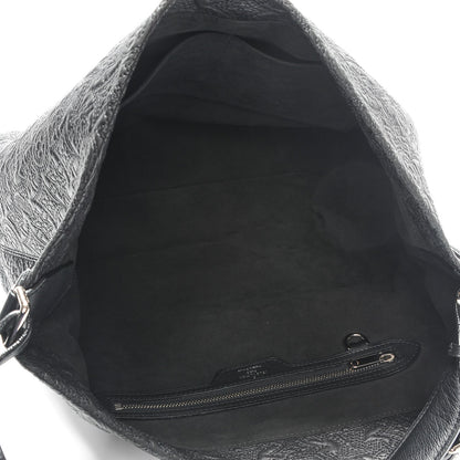 Louis Vuitton Monogram Lambskin Antheia Hobo PM Black 5 of 8