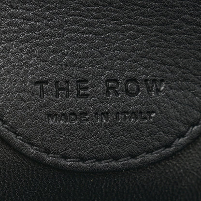 The Row Grained Saddle Calfskin Edith Bag Black 6 of 9