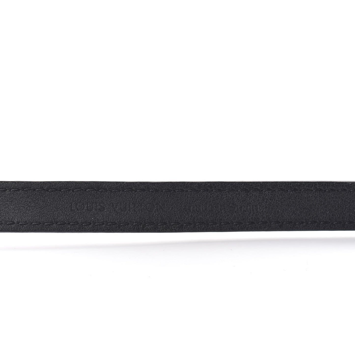 Calfskin Box It Bracelet 17 Black