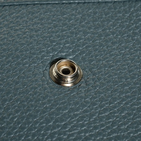 Hermes Taurillon Clemence Evelyne PM Bleu Orage 7 of 28