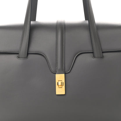 Celine Calfskin Medium Soft 16 Bag Anthracite 9 of 11