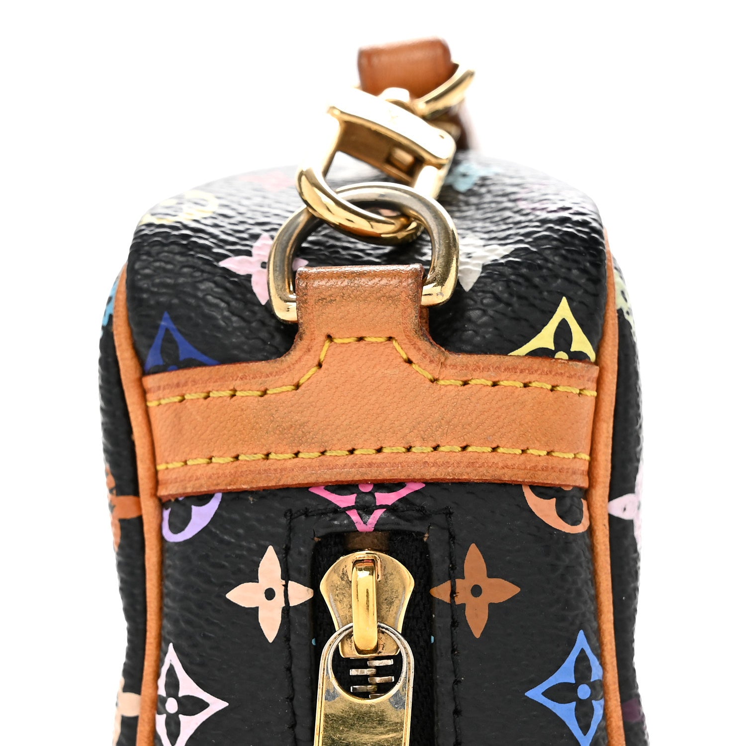Louis Vuitton Monogram Multicolor Trousse Wapity Black 8 of 8