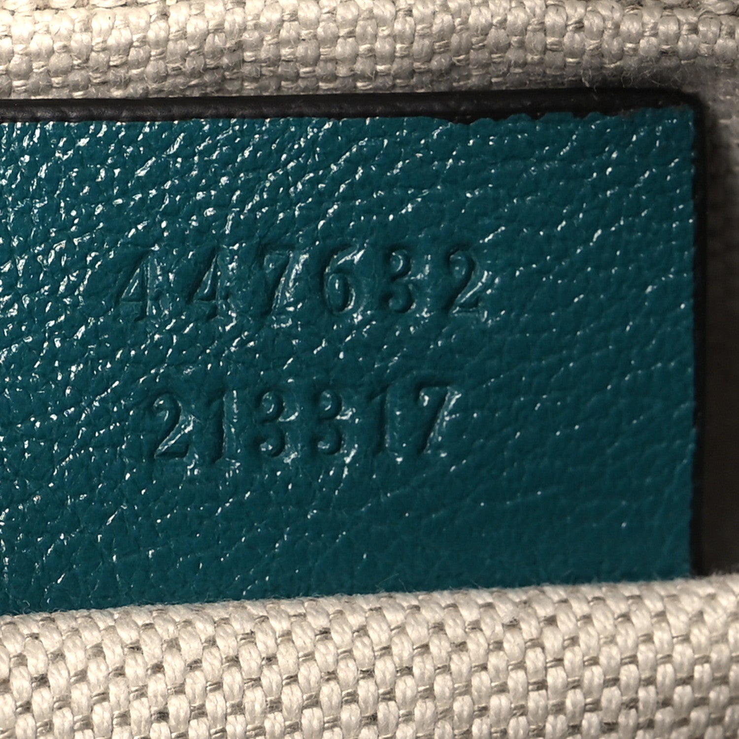 Gucci Azalea Calfskin Enamel Matelasse Diagonal Small Torchon GG Marmont Chain Shoulder Bag Imperial Blue Pavone 7 of 10