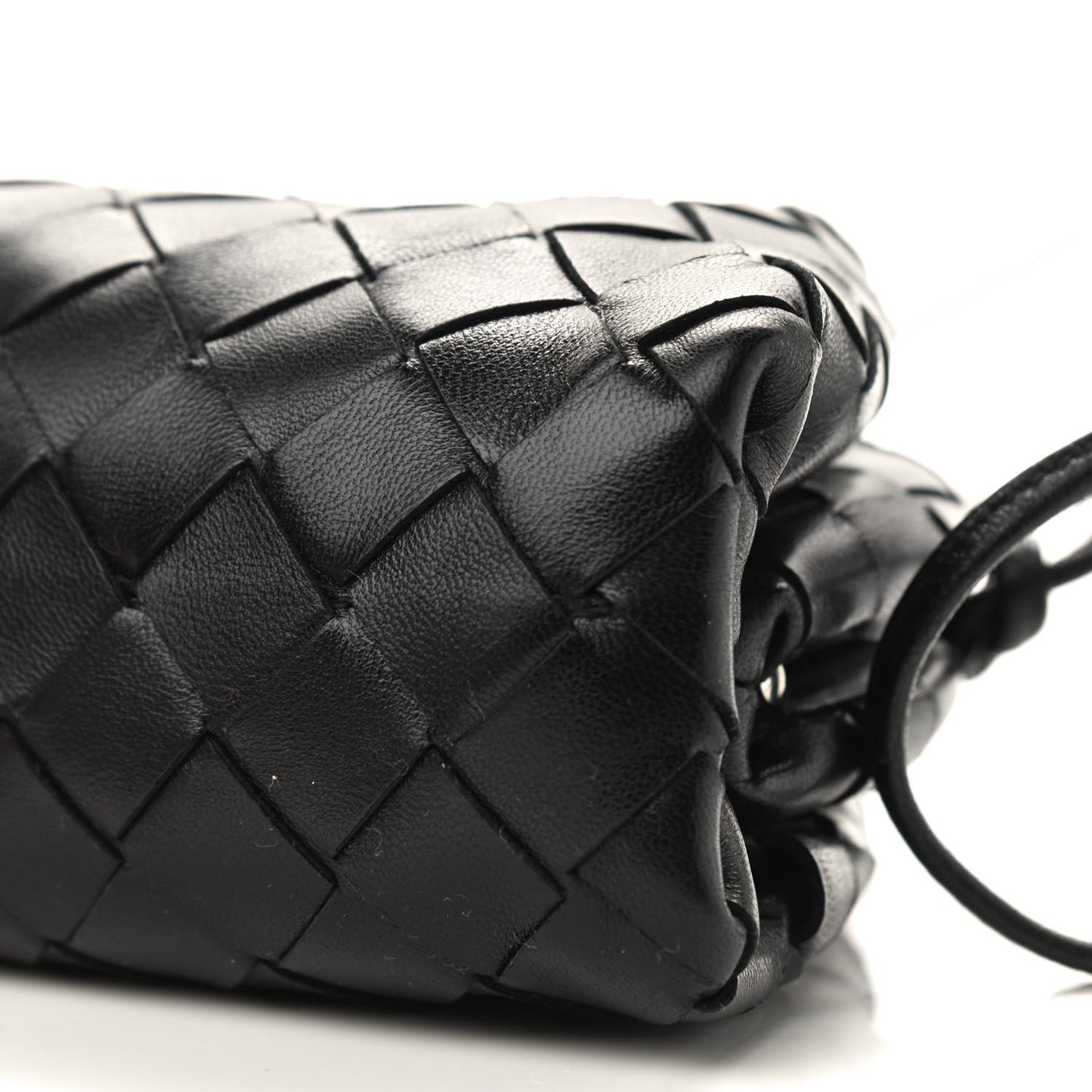 Nappa Intrecciato The Mini Pouch Black