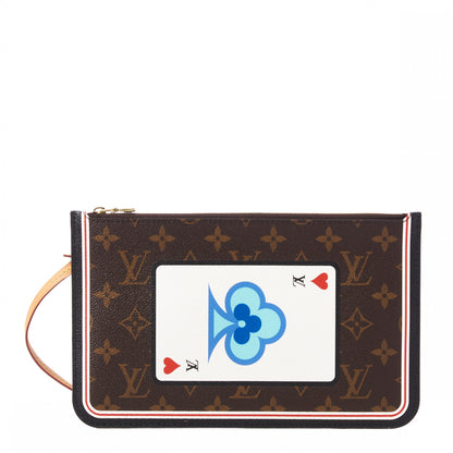 Louis Vuitton Monogram Game On Neverfull MM Pochette 1 of 7