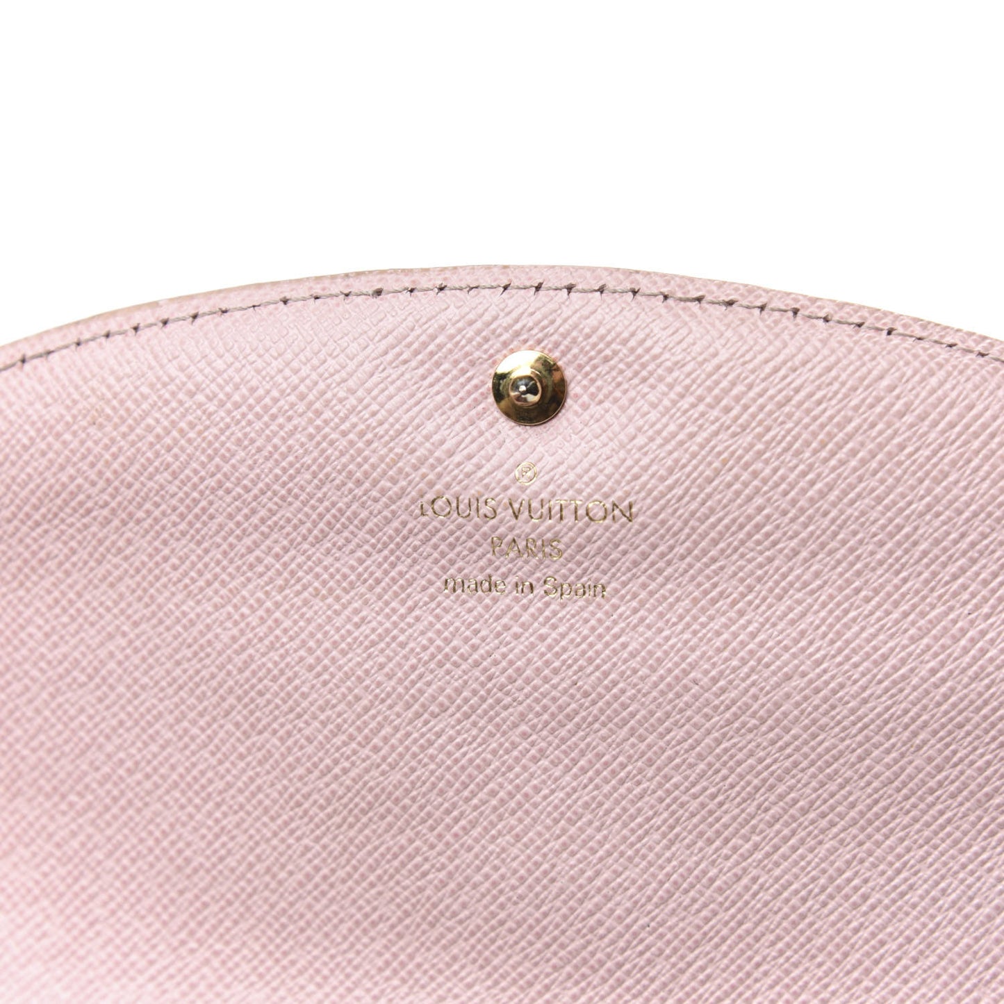 Damier Ebene Caissa Wallet Rose Ballerine