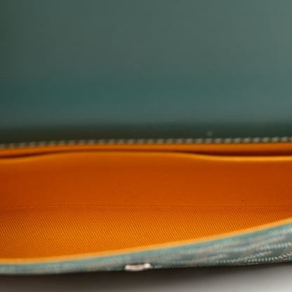 Goyard Goyardine Monte Carlo Bois Clutch Green 6 of 8