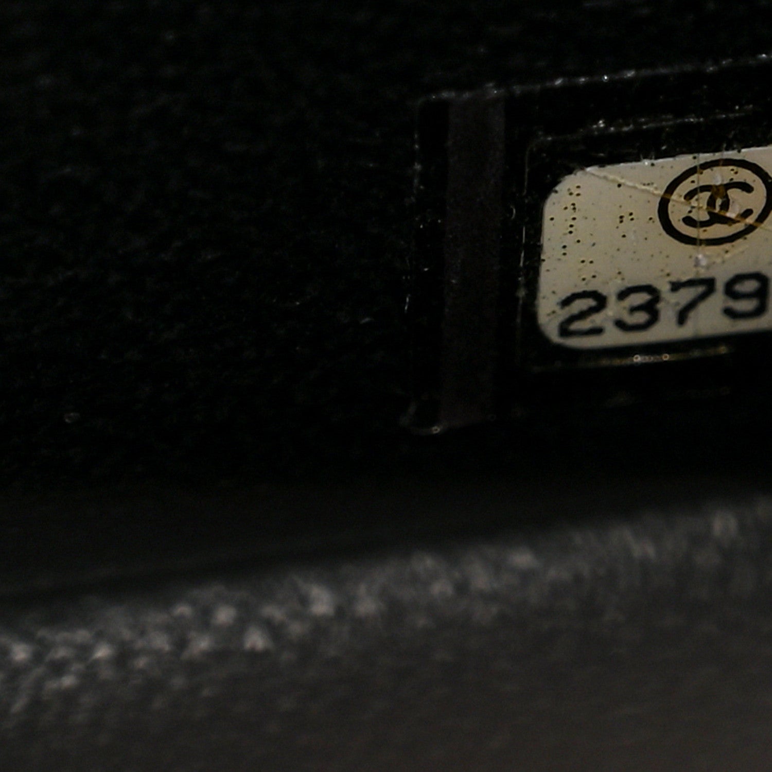Chanel Crumpled Calfskin Quilted Jumbo Double Flap So Black 7 of 13