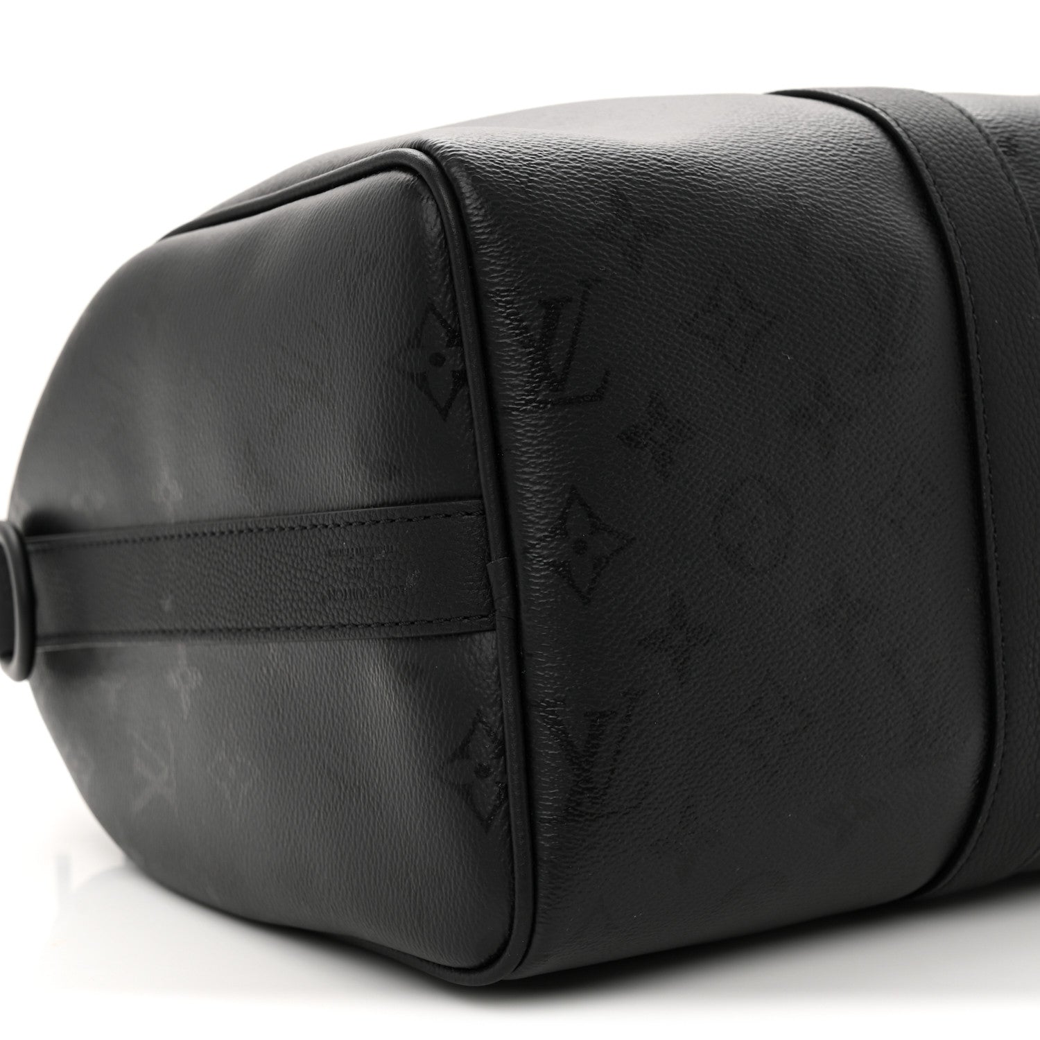 Louis Vuitton Monogram Midnight Keepall Bandouliere 35 Black 8 of 10