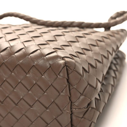Bottega Veneta Nappa Intrecciato Medium Andiamo Shoulder Bag Taupe Grey 12 of 12