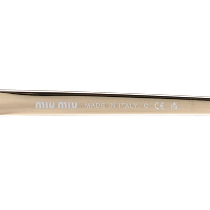 Miu Miu Metal Sunglasses SMU51Z Gold Amaranto 5 of 7